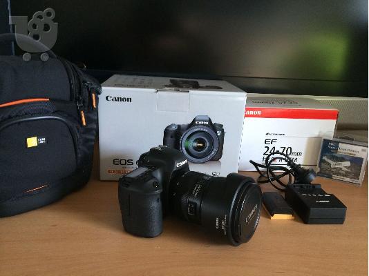 PoulaTo: Canon EOS 6D Digital Camera Body Canon 24-105mm F / 4 L IS Lens Kit